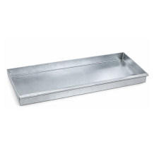 Pozinkovaná vanička do chemickej skrine, hĺbka 580, nízka