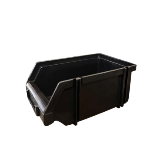 Plastový sortačný box - čierny