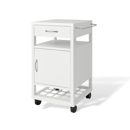 #03 BEDSIDE WHITE – Kovový nočný stolík - Technický výkres