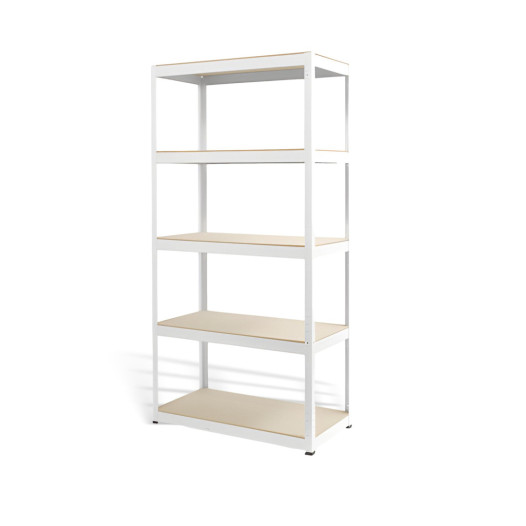 #06 MAMUT – Bezskrutkový regál s 5 policami