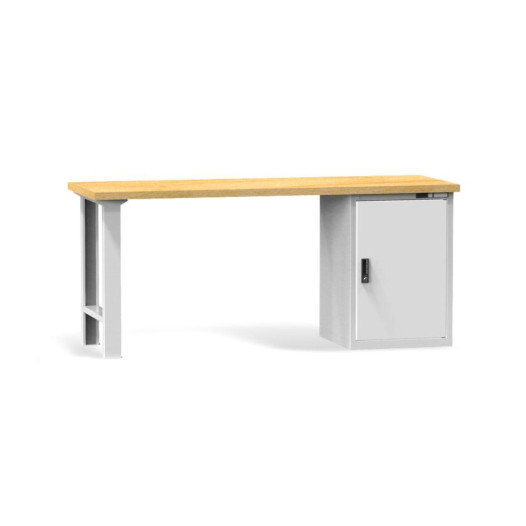 Pracovný stôl so skrinkou, 2000 mm