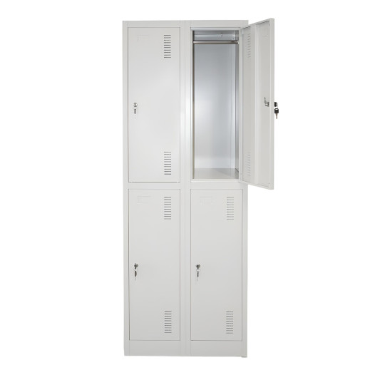 4-dverová šatníková skriňa s krátkymi dverami (demont)