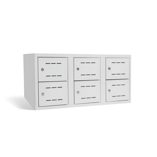 #03 SHOECABINET 3/6 – 6-dverová skrinka na topánky 300 mm
