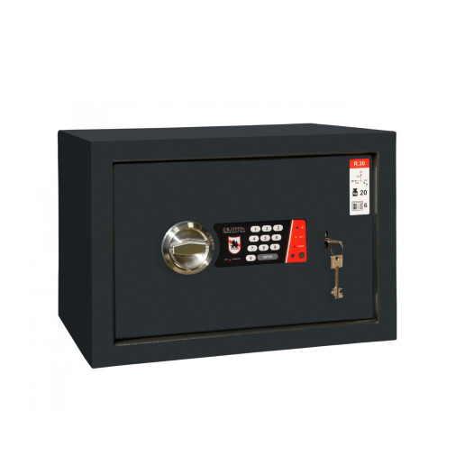 #17 MINISAFE R30 ELECTRO KEY – Bezpečnostná schránka čierna,  430 x 300 x 320 mm