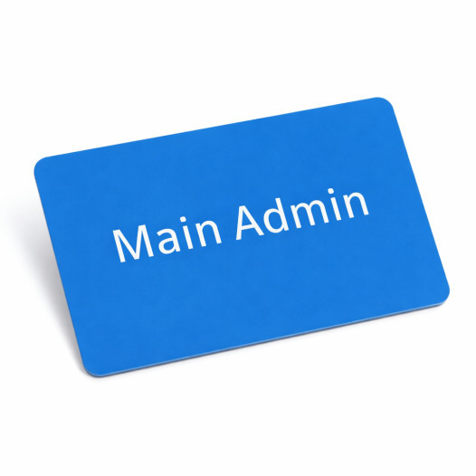 Hlavná administrátorská karta pre zámok ABAmet