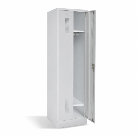 2-dverová šatníková skriňa s otváraním uprostred, so šírkou 500mm